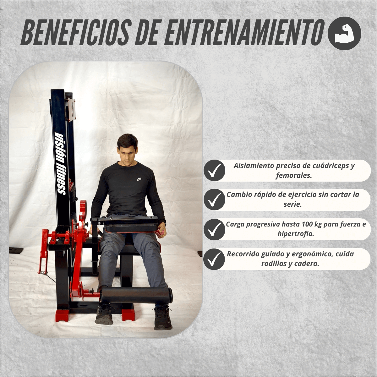 Sillón Dual Cuádriceps/Femoral